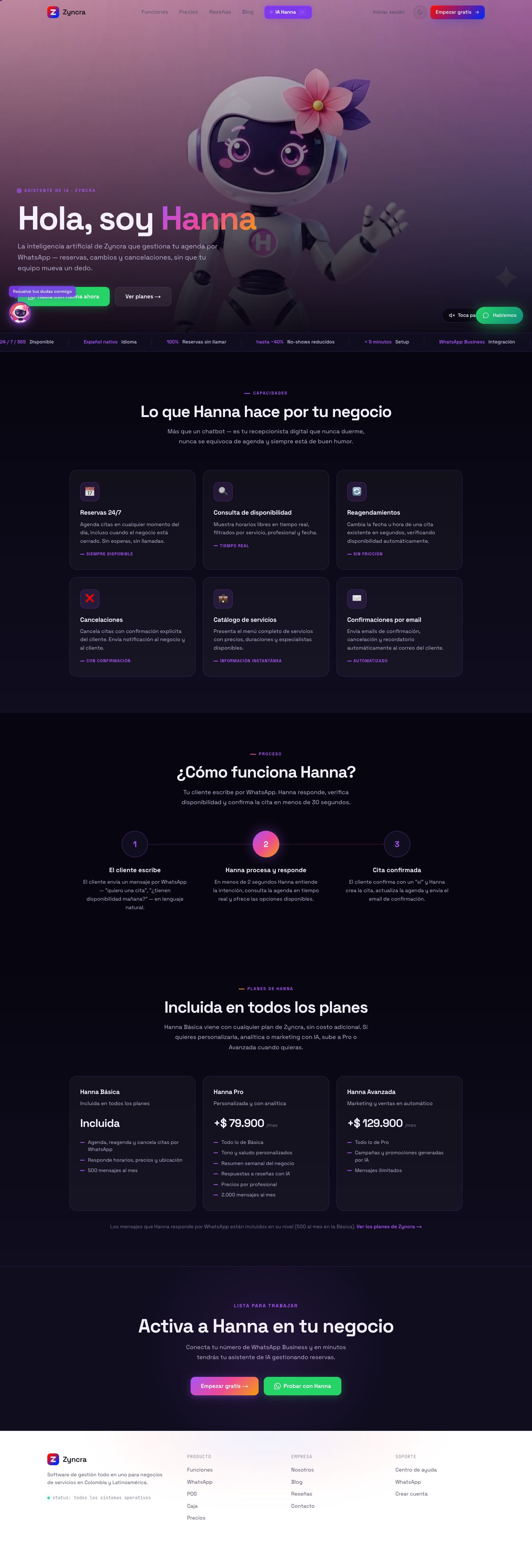 Zyncra — IA Hanna